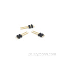 Cabeçalho de pino de 3,0 mm de plástico de duas camadas 2P